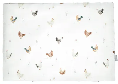 Image de Oreiller Gallina - 60 x 40 cm - Écru | par SEVIRA KIDS