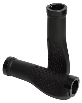 Produktbild von Fahrradgriffe Ergonomisch Lenkergriffe Gummi Griffe Schwarz für eBike City MTB