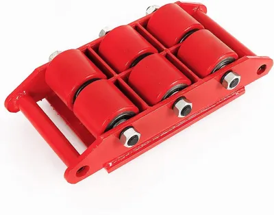 Produktbild von 8T Transportfahrwerk mit Schwerlastrollen für Möbel und Maschinen