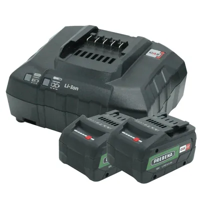 Produktbild von Akku Set 5,5 LIHD mit 2 Akkus 5,5 LIHD und Akku-Ladestation
