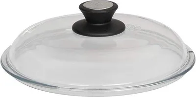 Produktbild von Famanu Glasdeckel rund Ø 16 cm - Hitzebeständig mit Edelstahlrand