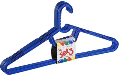 Obrázok produktu pre Ramienko Na Šaty A Nohavice Plast, 3Ks, 43X19,5Cm