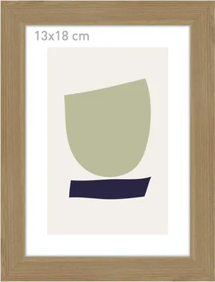 Produktbild von accent by nielsen Holz Bilderrahmen Velino, Eiche, 13 x 18 cm
