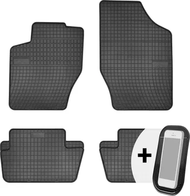 Immagine prodotto di Tappetini in gomma per auto Tappetini per auto su misura Set di 4 pezzi - adatto per Citroen C4 dal 2004