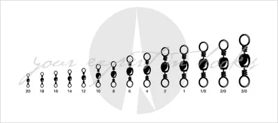 Produktbild von VMC Barrel Swivel polished 4 Stück Gr.3/0