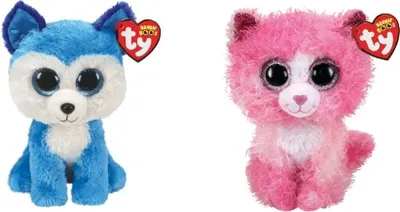 Obrázek produktu pro Ty - Stofftiere - Beanie Boo's - Prince Husky & Reagan Cat