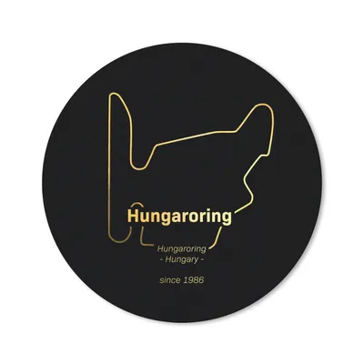 Produktbild von MuchoWow® Mauspad Mousepad Hungaroring - Formel 1 - Rennstrecke 40x40 cm - Mousepads - Maus Mat - Pad - Mausunterlage - Schreibtisch Accessoires
