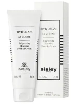 Produktbild von Sisley Phyto-Blanc La Mousse, Reinigungsschaum, Frauen, Jeder Hauttyp, Reinigend, Klärend, Aufhellend, Tube, AQUA/WATER/EAU, HELIANTHUS ANNUUS (SUNFLOWER) SEED OIL, GLYCERIN, SODIUM COCOYL ISETHIONATE,...