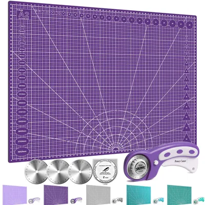 Image de Omgoods - Tapis de découpe A2 avec une lame de 45 mm, idéal pour les projets créatifs