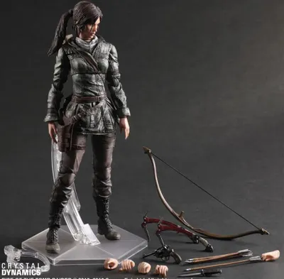 Obrázek produktu pro Figurka Lara Croft - Rise of the Tomb Raider (Play Arts Kai) 27 cm.
