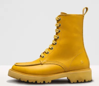 Image de Art Bottines pour Femme 1682 GRASS WAXED MUSTARD/ GRAZ Couleur Jaune