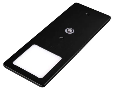 Image de veau | noir 5 W - lampe de cuisine très plate avec variateur tactile, lot de 1, lumière blanc chaud