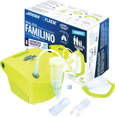 Produktbild von FAMILINO by FLAEM pneumatischer Kolbeninhalator mit Zerstäuber