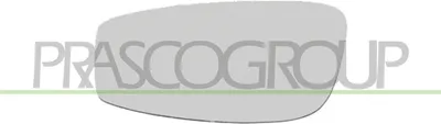 Produktbild von PRASCO Spiegelglas Außenspiegel Links für FIAT Idea (350) Beheizbar Konvex FT3507507