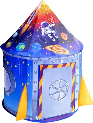 Image de Tente de jeu pour enfants, thème spatial, pliable, pour intérieur et extérieur