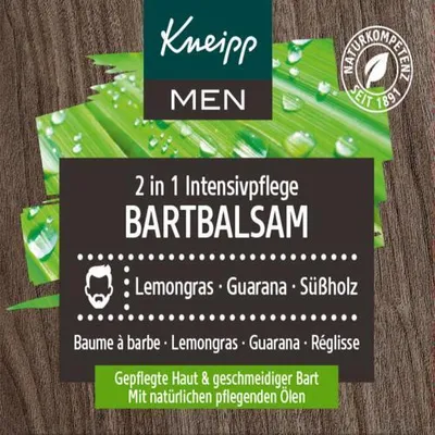 Produktbild von Kneipp MEN 2 in 1 Intensivpflege BARTBALSAM, 50 ml BAL