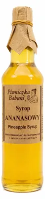 SYROP ANANASOWY 500ML PIWNICZKA BABUNI