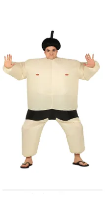 Obrázek produktu pro Kostým sumo - nafukovací oblek - velikost L,(52-54) - uni