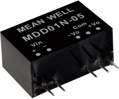 Zdjęcie produktu dla MEAN WELL MDD01M-05 Zasilacz i konwerter napięcia (MDD01M-05)