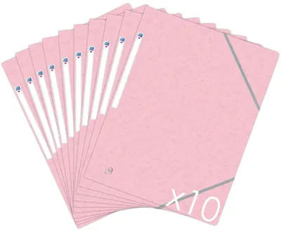 Obrázok produktu pre OXFORD Topfile+ 10, kartónové priečinky na dokumenty, 3 chlopne, formát A4, s gumičkou