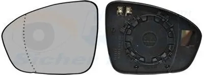 Immagine prodotto di VAN WEZEL Specchio retrovisore esterno sinistro per RENAULT Clio V 5 porte, vetro asferico, riscaldato, codice prodotto: 4407837