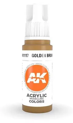 Produktbild von AK Interactive AK11117 - Golden Brown 17ml  -