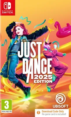 Produktbild von Ubisoft Just Dance 2025 Edition, Nintendo Switch, Multiplayer-Modus, E10+ (Jeder über 10 Jahre), Code in einer Box