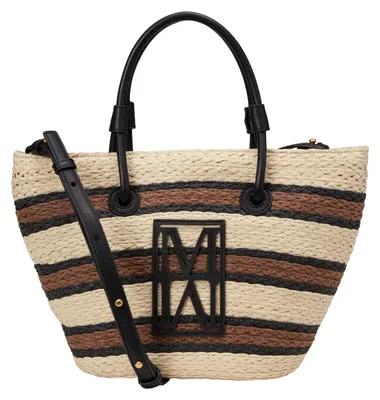 Produktbild von Marc O'Polo Handtasche Umhängetasche Joana Shopper Light Raffia creme