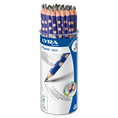 Produktbild von Lyra Groove® slim Graphite Bleistifte, 48 Stück