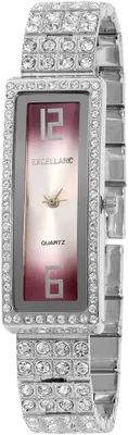 Produktbild von Excellanc Damenuhr mit Metallarmband