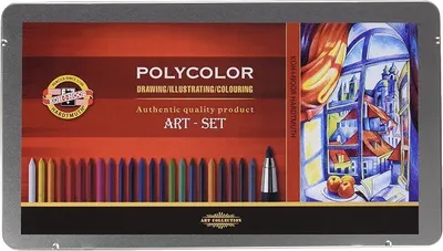 Imagen del producto de Kit de dibujo artístico Silecomplaza Polycolor con minas de colores