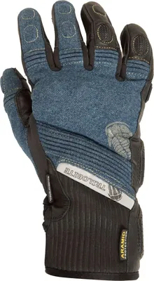 Image de Gants de moto Trilobite Parado pour femme, bleu, M
