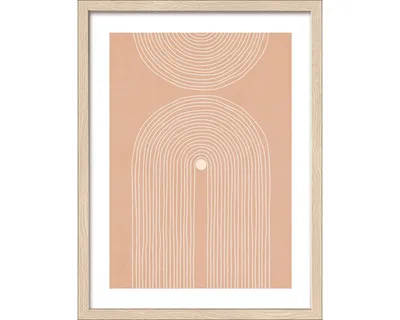 Produktbild von Gerahmtes Bild Shapes Of The Earth XI 33x43 cm