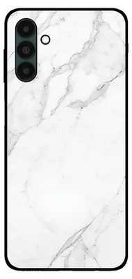 Produktbild von Smartphonica Handyhülle für Samsung Galaxy A04s mit Marmordruck - TPU-Hülle mit Marmor-Design - Weiß