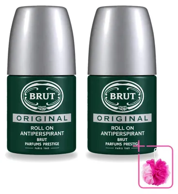 Obrázek produktu pro 2 x Antiperspirační roll-on Brut Original - 50 ml - Balení 2 kusů