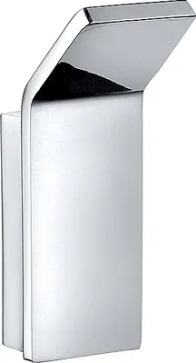 Produktbild von BOLO Kleiderhaken Messing Chrom poliert 25x67x32 mm für Bad & Küche >> zum Bohren
