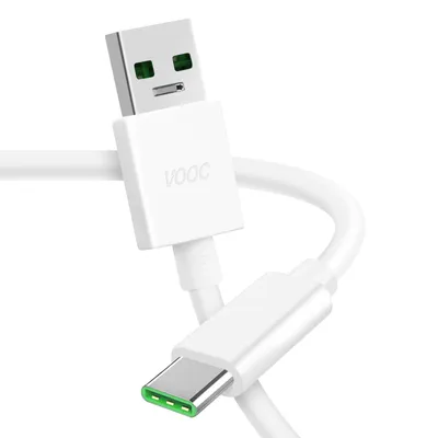 Produktbild von Oppo, Ladekabel (SuperVOOC, USB auf USB-C, 65W, 1m) für Oppo, Weiß