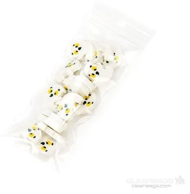 Produktbild von Druckverschlussbeutel mit Aufhängeloch 4.5x10cm Transparent PP 50 Mikron (100 Stück) [ZR13Q4]