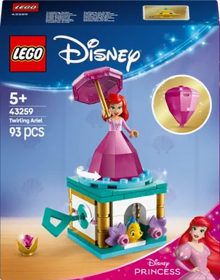 Zdjęcie produktu dla 43259 - LEGO Disney - Wirująca Arielka