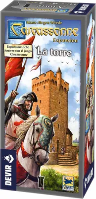 Produktbild von Devir Carcassonne Der Turm Brettspiel Silber  Silber One Size
