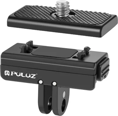Zdjęcie produktu dla PULUZ PU965B Magnetyczny uchwyt z szybkozłączką do kamer sportowych, uchwyt magnetyczny ze stopu aluminium, zamiennik Insta360 Ace/Ace Pro