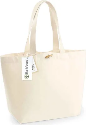 Immagine prodotto di Westford Mill - Borsa della spesa "EarthAware Organic Marina" PC4565 (34 cm x 34 cm x 17 cm) (Naturale)