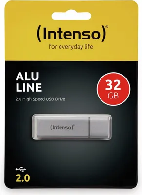 Immagine prodotto di Intenso Alu Line - Chiavetta USB - 32 GB - USB 2.0 - Argento