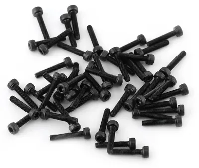 Productafbeelding van Zeskantbouten M3, gedeeltelijk schroefdraad, 40 mm, 24 stuks, bouten voor machinebouw