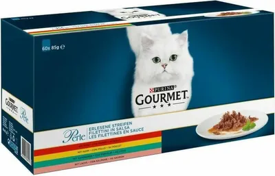 Produktbild von Gourmet Perle Multipack Katzenfutter 60x85 g