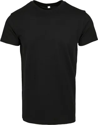 Obrázek produktu pro Pánské tričko Merch, 100 % bavlna ring-spun - Barva: černá - Velikost: XXL