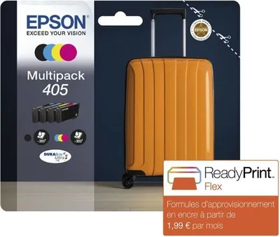 Immagine prodotto di Confezione da 405 cartucce d'inchiostro Ultra Ink, EPSON WorkForce WF-7830, WF-7835, WF-7840, WorkForce Pro WF-3820, WF-3825, WF-4820, WF-4825, WF-4830