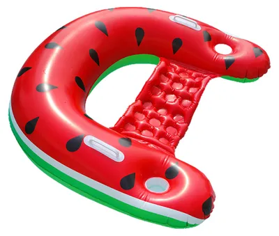 Produktbild von Aufblasbarer Pool-Schwimmstuhl mit Getränkehaltern und Armlehnen, stabiler U-förmiger Pool-Schwimmstuhl, tragbare, kippsichere Poolliege für Strand- und Poolpartys