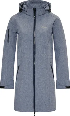 Immagine prodotto di Nordberg Gisella - Giacca estiva Softshell Outdoor Donna - Blu Oceano Melange - Taglia S