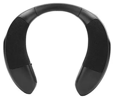 Obrázok produktu pre Prenosné Bluetooth krčné reproduktory s mikrofónom na potlačenie hluku